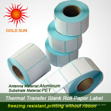 2013 Supermarket Thermal adhesive roll paper label